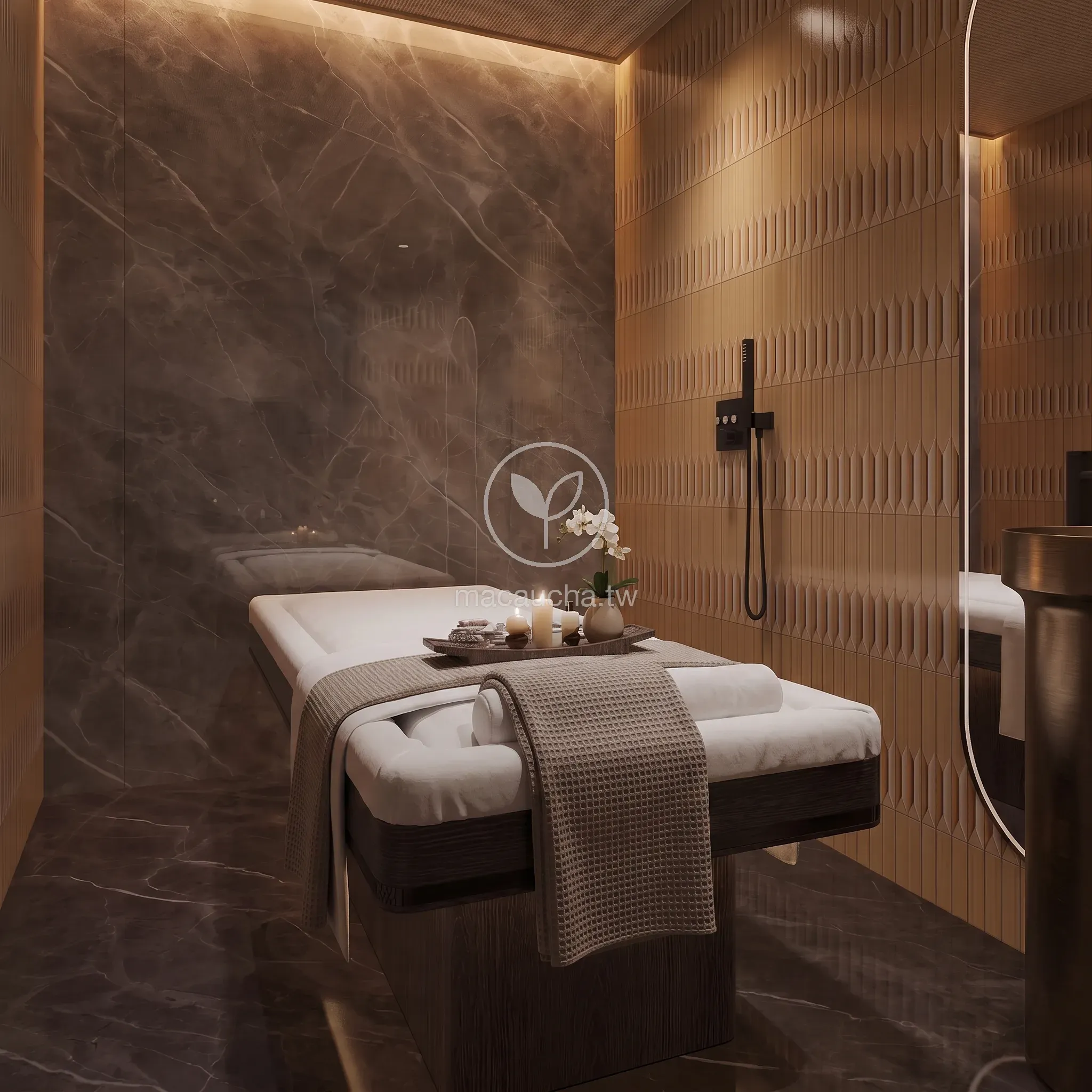 澳門桑拿場館的按摩房